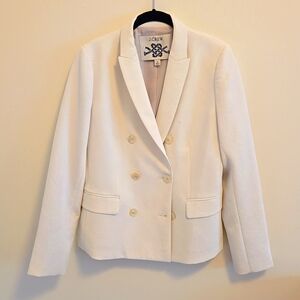 J Crew Collection double-breasted blazer EUC